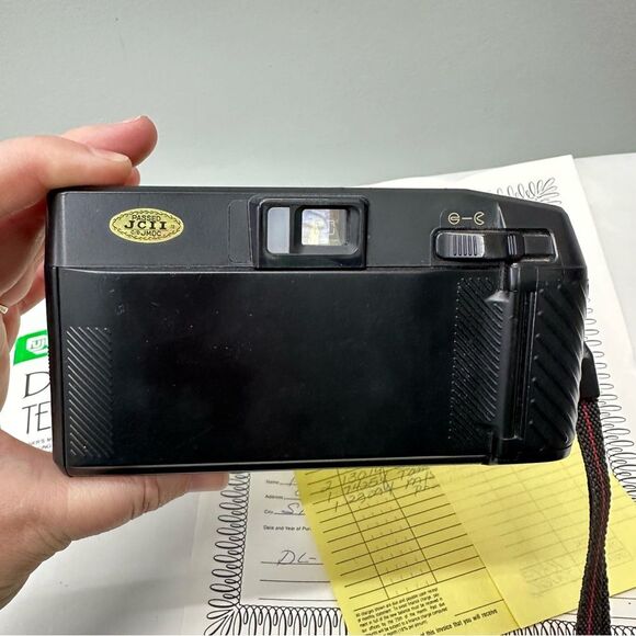 vintage Fuji DL-400 tele 35mm camera.  instruction manual, kodak film - Picture 5 of 7